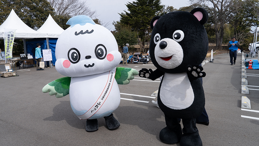 ふれっくとまあちゃんのツーショット
