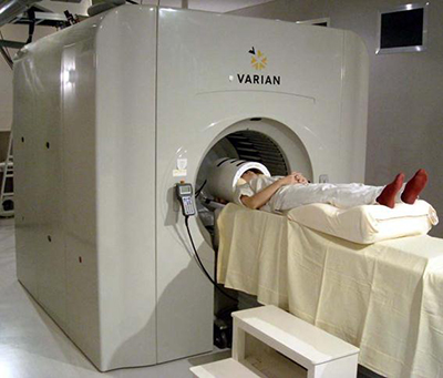 MRIの様子の写真