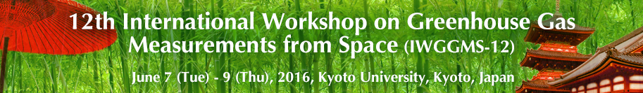 12th International Workshop on Greenhouse Gas Measurements from Space