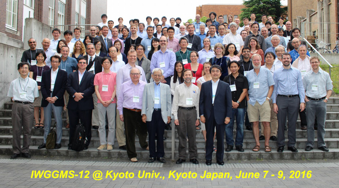 IWGGMS-12_group_photo_2@Kyoto Univ., Kyoto, Japan, June 7-9, 2016
