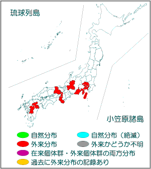 国内分布図