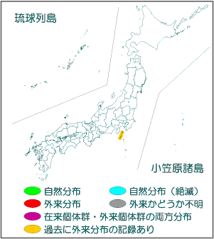 国内分布図