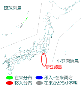 国内分布図