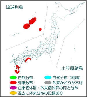 国内分布図