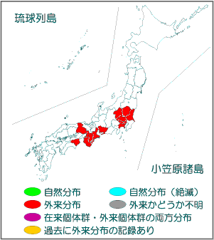 国内分布図