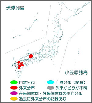 国内分布図