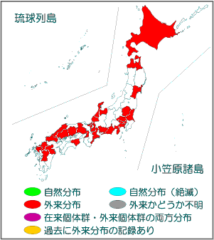 国内分布図