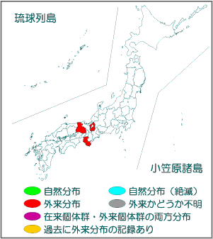 国内分布図