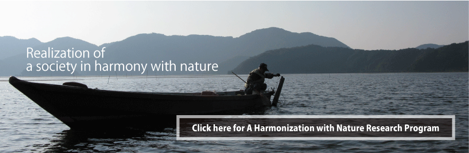 Link to Harmonization with Nature Research Program