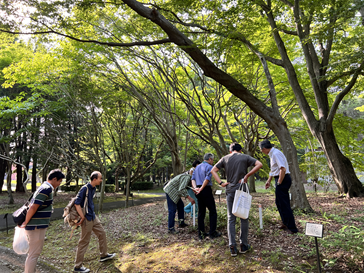 森林総研緑地見学2