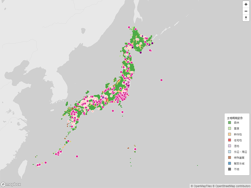 生物多様性データセット検索