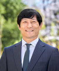Photo of TANIMOTO Hiroshi, Director of Earth System Division