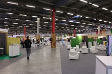 The whole view of the exhibition hall