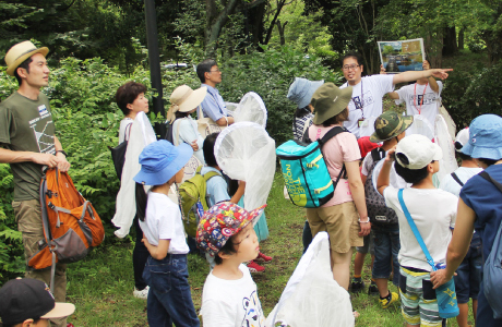 “生きもの緑地”に自然観察に出かけよう！