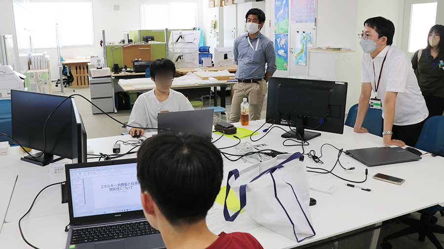 研究体験講座取り組み全体の様子