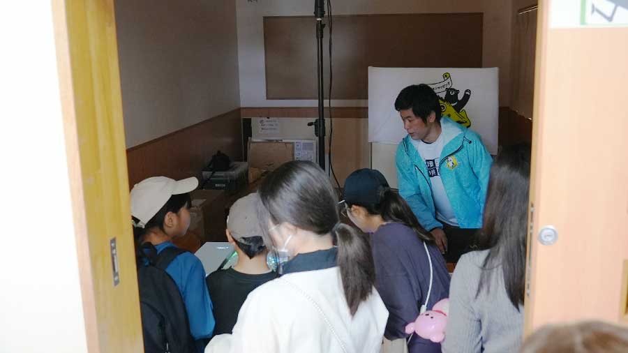 福島拠点出展ブースの様子