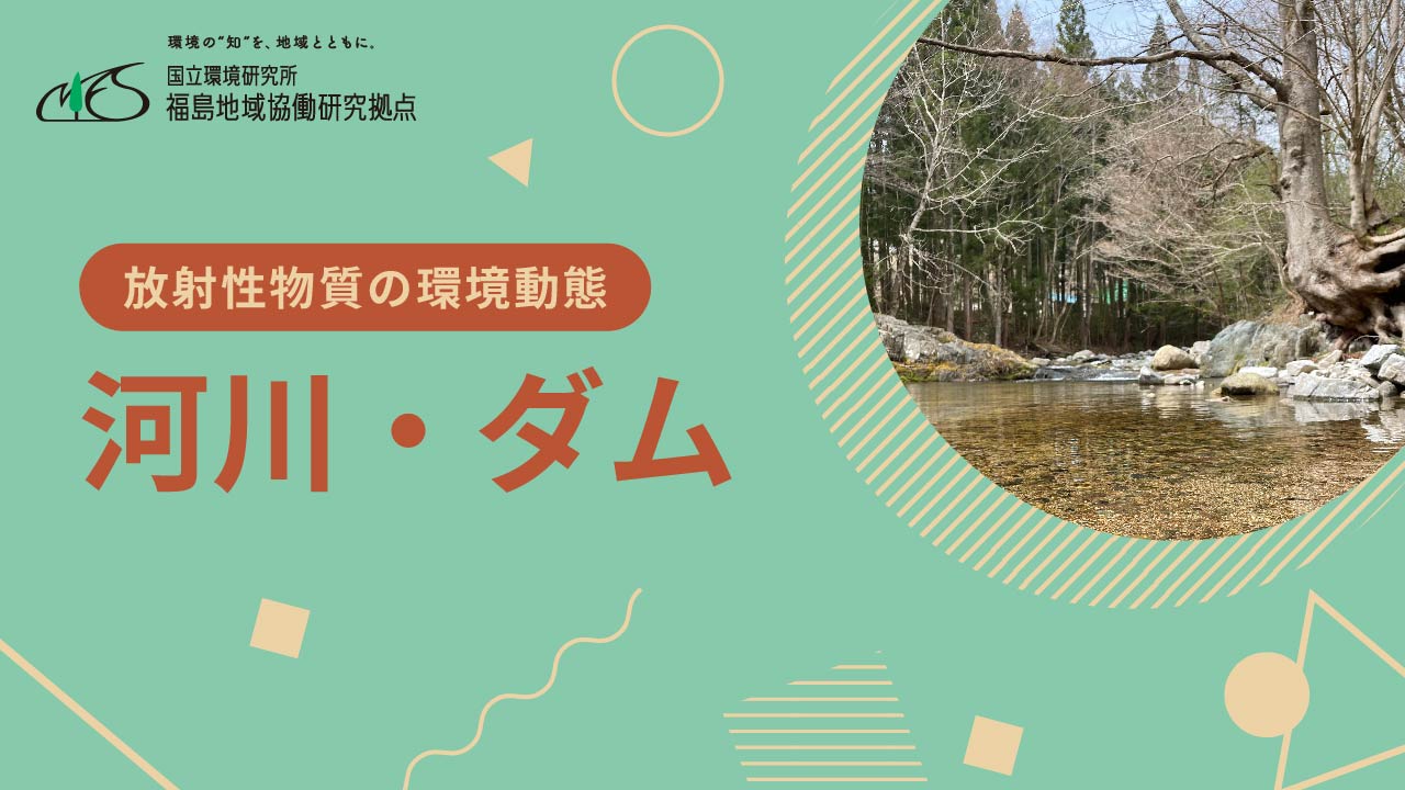 放射性物質の環境動態「河川・ダム」サムネイル