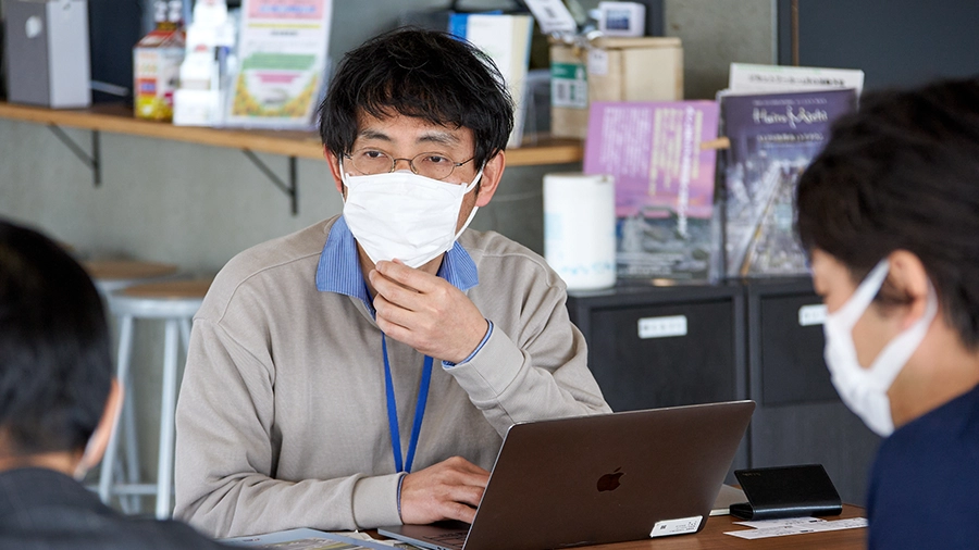住民の方との対話の様子