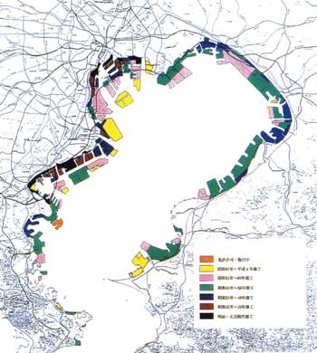 東京湾の図