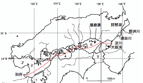 水系の図