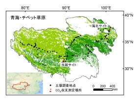 観測サイト（クリックで拡大画像を表示）