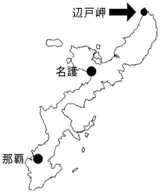 沖縄の地図