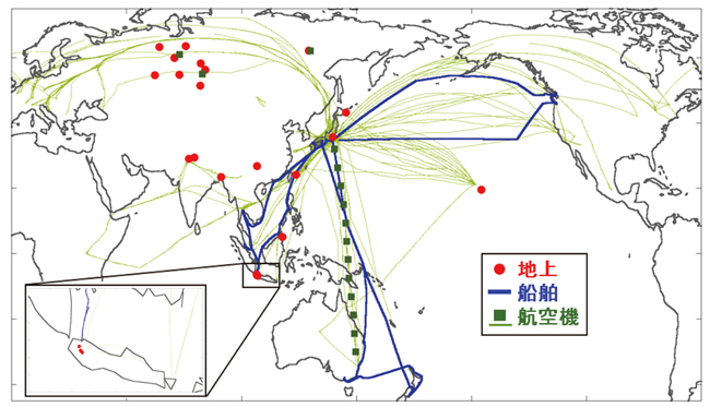 航路図（クリックすると図が拡大されます）