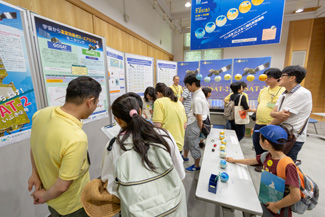 いぶき2号に関する展示の写真