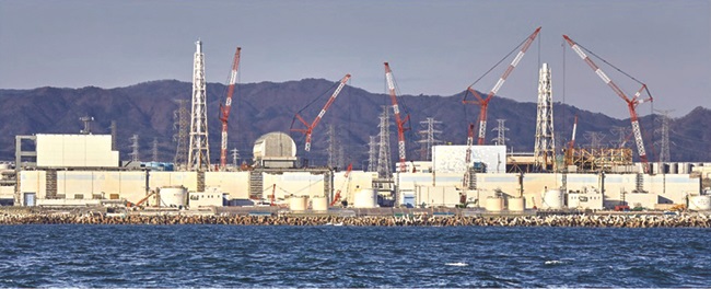 福島第一原子力発電所の写真