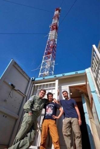 写真1　 シベリアのタワー観測サイト