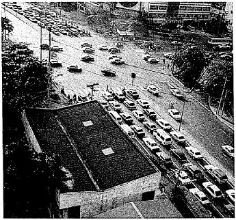 交通渋滞の写真