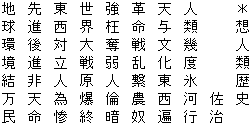 漢詩 想人類歴史