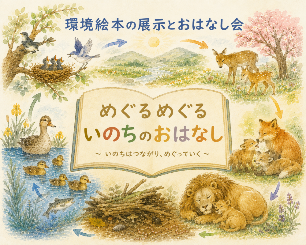 〈５〉展示｜めぐるめぐる　いのちのおはなし