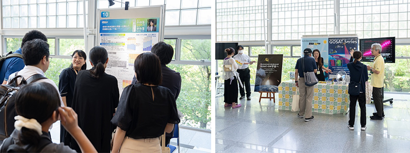 展示ブースの様子の写真