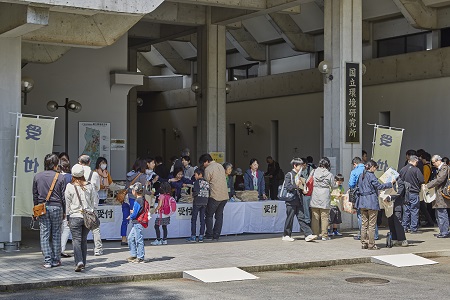 １．受付の様子