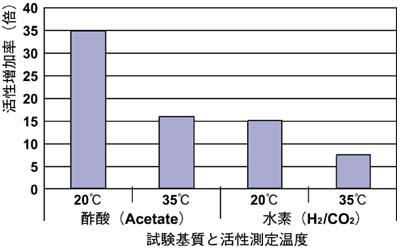 増加率のグラフ