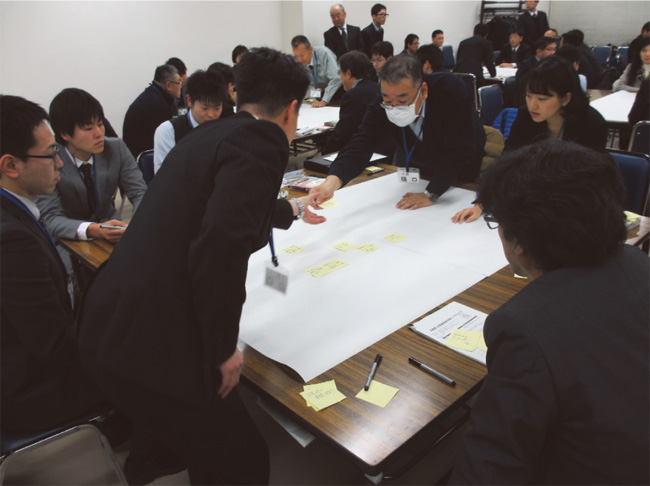 ワークショップの様子の写真