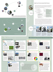 「環境リスク・健康領域」パンフレットの画像