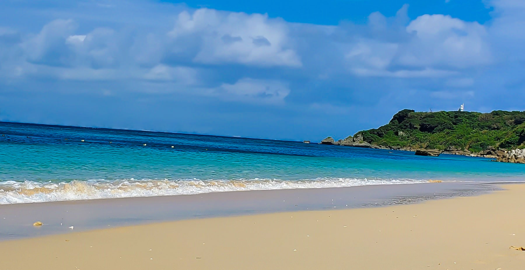 blue sea of okinawa