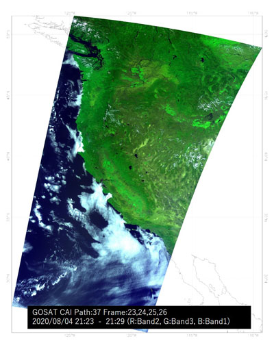 CAI image over Antarctica