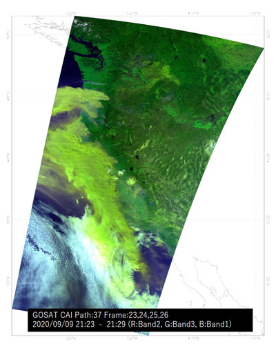 CAI image over Antarctica