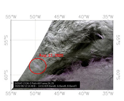 CAI image over Antarctica