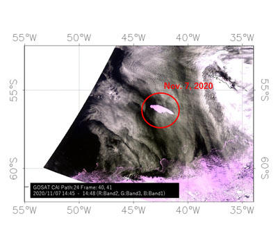 CAI image over Antarctica