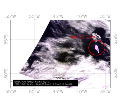 CAI image over Antarctica