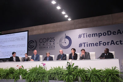 Photos at 25th Conference of parties to the United Nations Convention on Climate Change (COP25)
