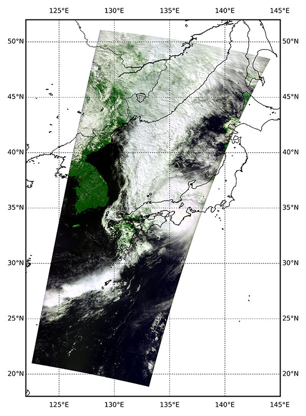 Images of the Earth Captured by GOSAT