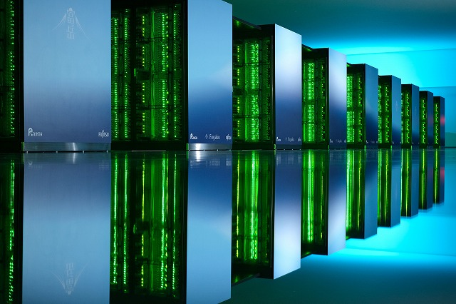 Photo of the Supercomputer Fugaku