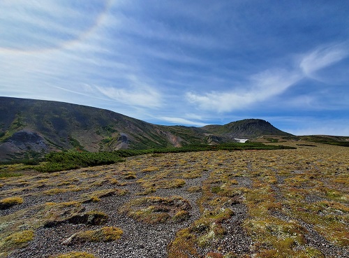 Permafrost of Daisetsu Mountains in Hokkaido, Japan