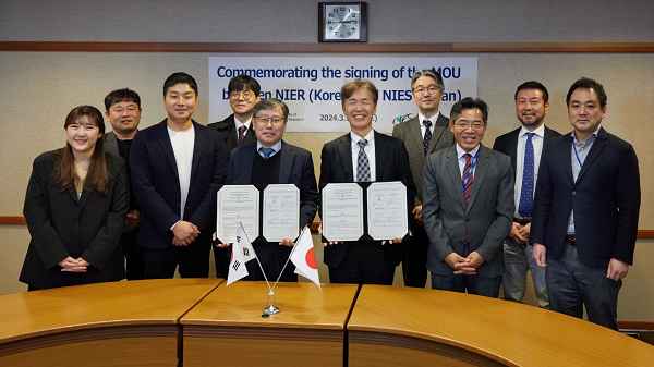 Group photo after the MOU was signed by the division directors